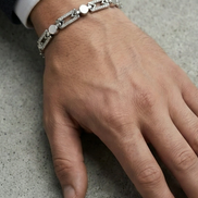 Apex Crystal Link Bracelet