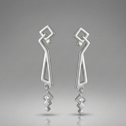Axiom Drop Earrings