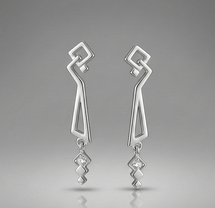 Axiom Drop Earrings