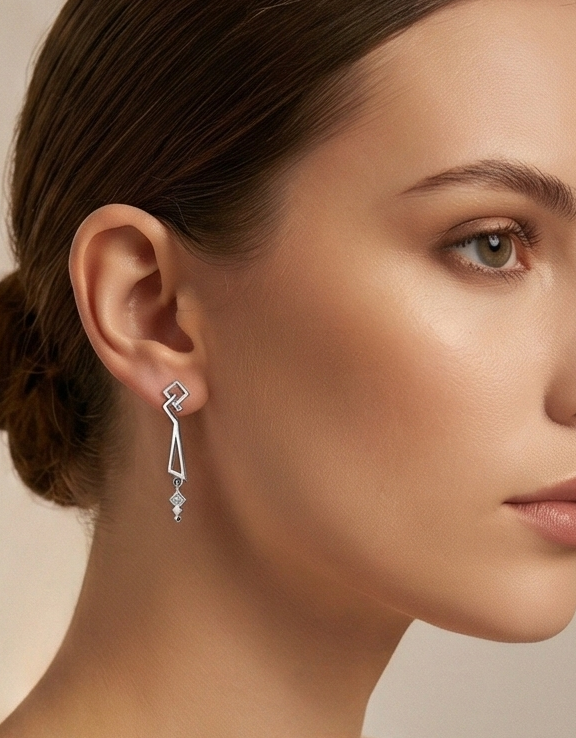 Axiom Drop Earrings