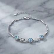 Blue Charm Bracelet