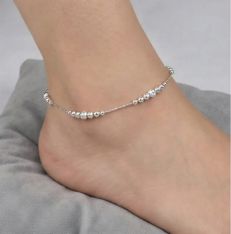 Celeste Beaded Shine Anklet