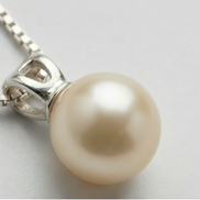 Classic Pearl Solitaire Pendant
