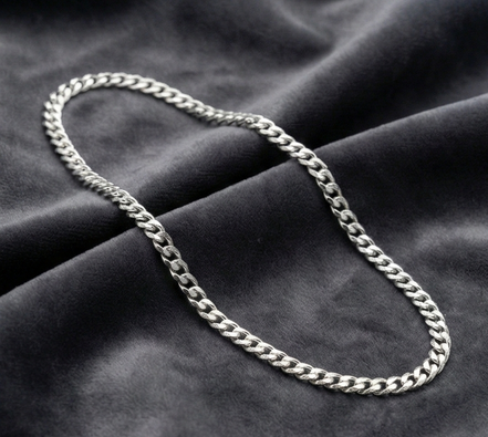 Curv Silver Chain