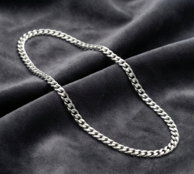 Curv Silver Chain