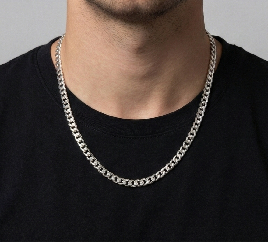 Curv Silver Chain