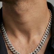 Diamond Set Cuban Chain