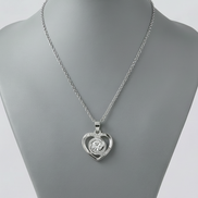 Crystal Heart Pendant