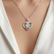 Crystal Heart Pendant