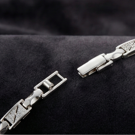 Frosted Matrix Link Bracelet