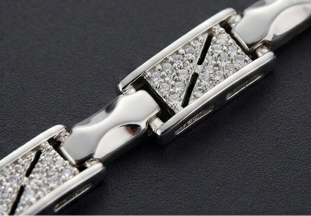 Frosted Matrix Link Bracelet