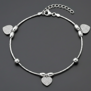 Grace Heart Anklet