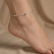 Heartline Anklet