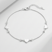 Heartline Anklet