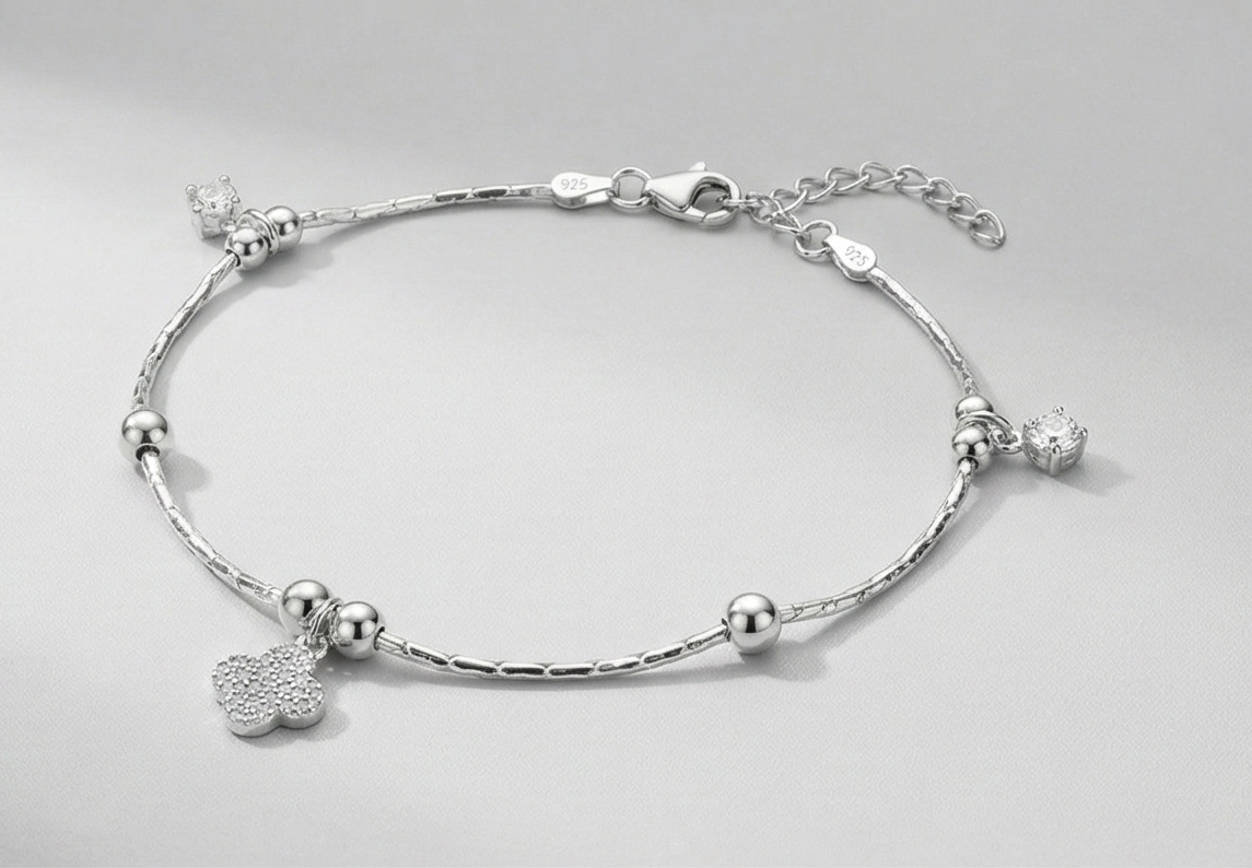 Luminous Bloom Anklet