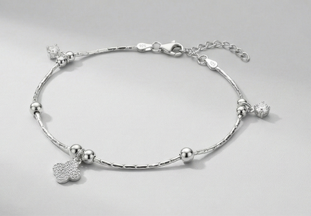 Luminous Bloom Anklet