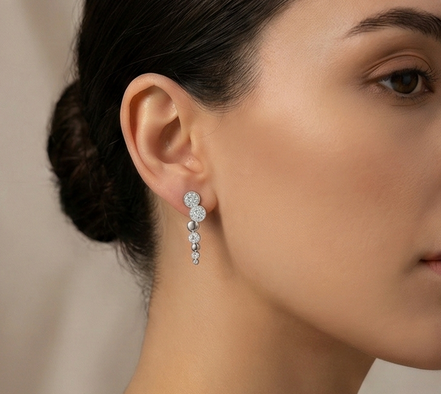 Luna Rhythm Drop Earrings