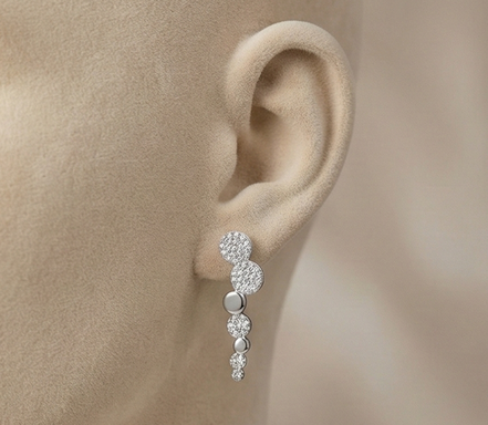 Luna Rhythm Drop Earrings