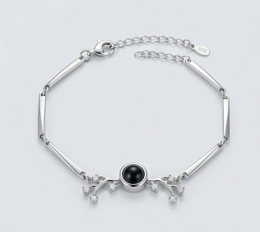 Midnight Bloom Bracelet