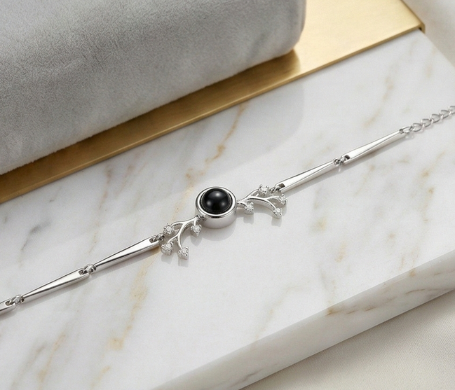 Midnight Bloom Bracelet