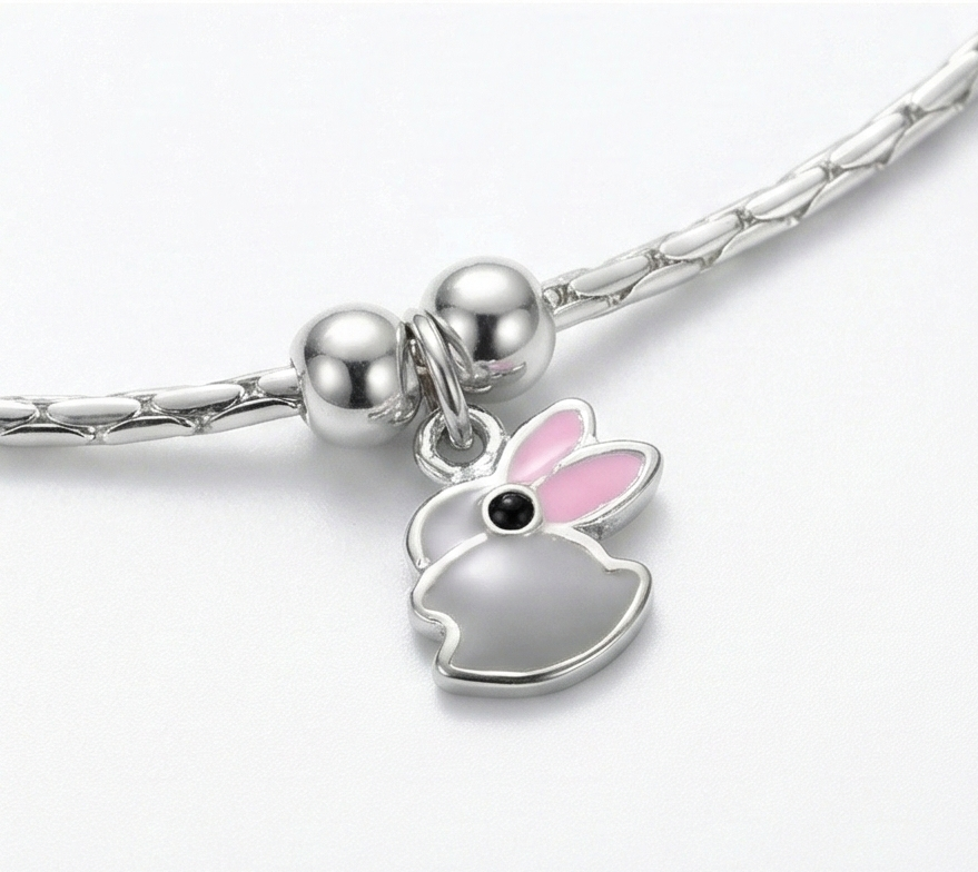 Moonlit Bunny Anklet