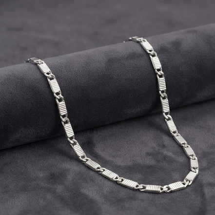 Nawabi Silver Chain