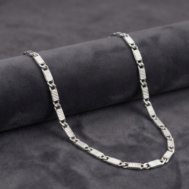 Nawabi Silver Chain