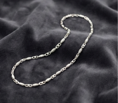 Orion Textured Link Chain