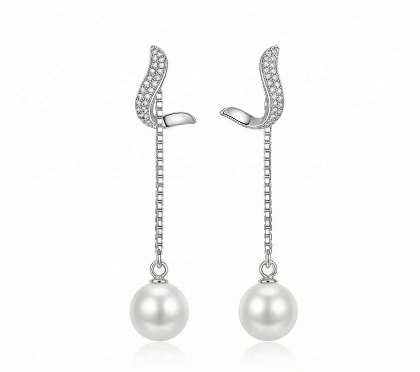 Pearl Drop Earrings