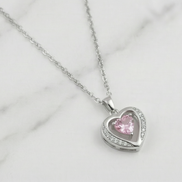 Rose Heart Pendant