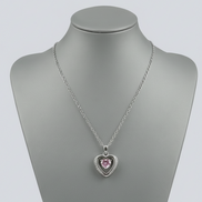 Rose Heart Pendant