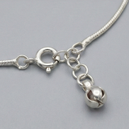 Silver Beads Anklet