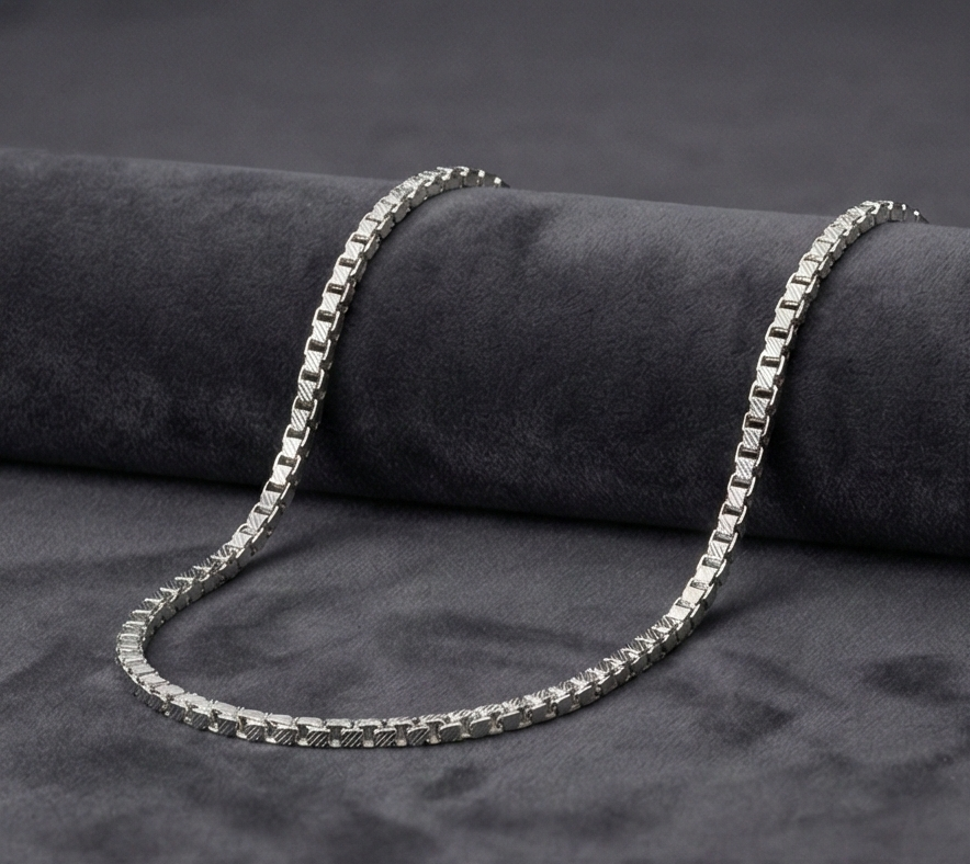 Silver Box Chain