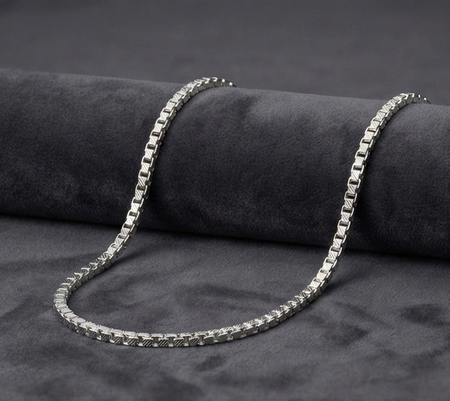 Silver Box Chain