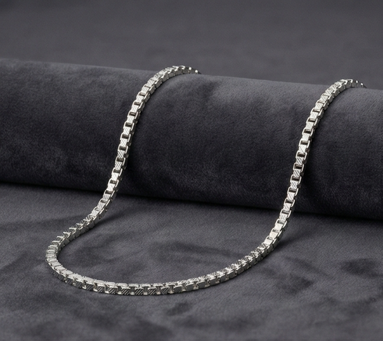Silver Box Chain