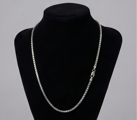 Silver Box Chain