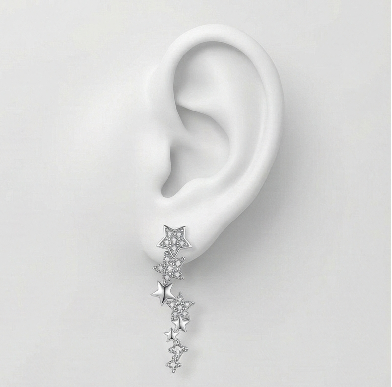 Stellar Cascade Earrings