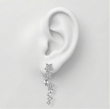 Stellar Cascade Earrings