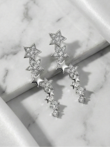 Stellar Cascade Earrings