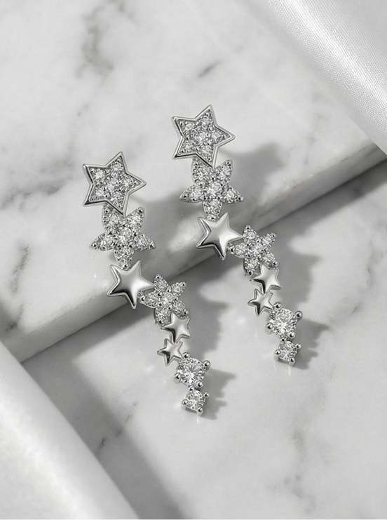 Stellar Cascade Earrings