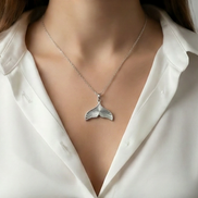 Whale Tail Pendant