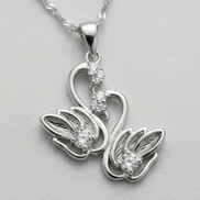 Swan Harmony Pendant