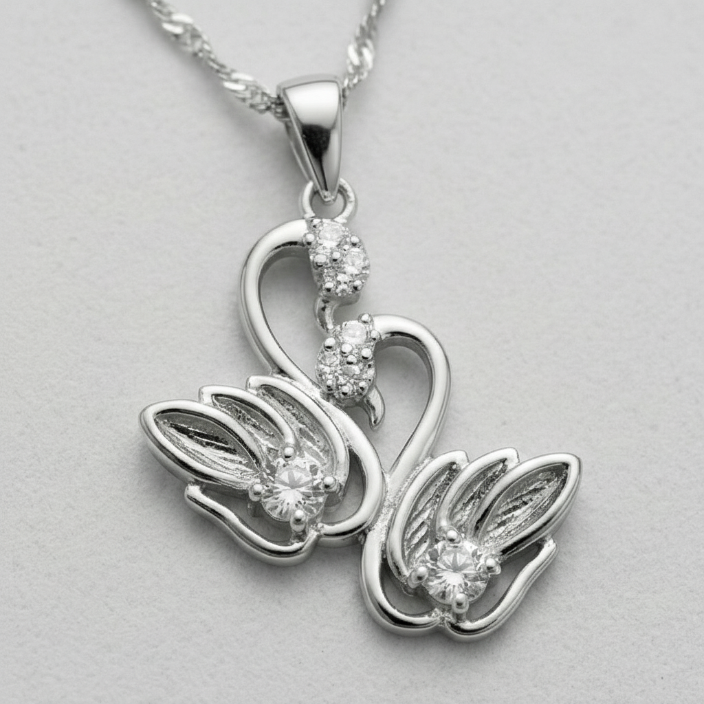 Swan Harmony Pendant
