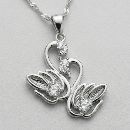 Swan Harmony Pendant