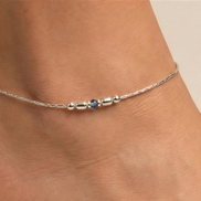 Azure Drift Anklet