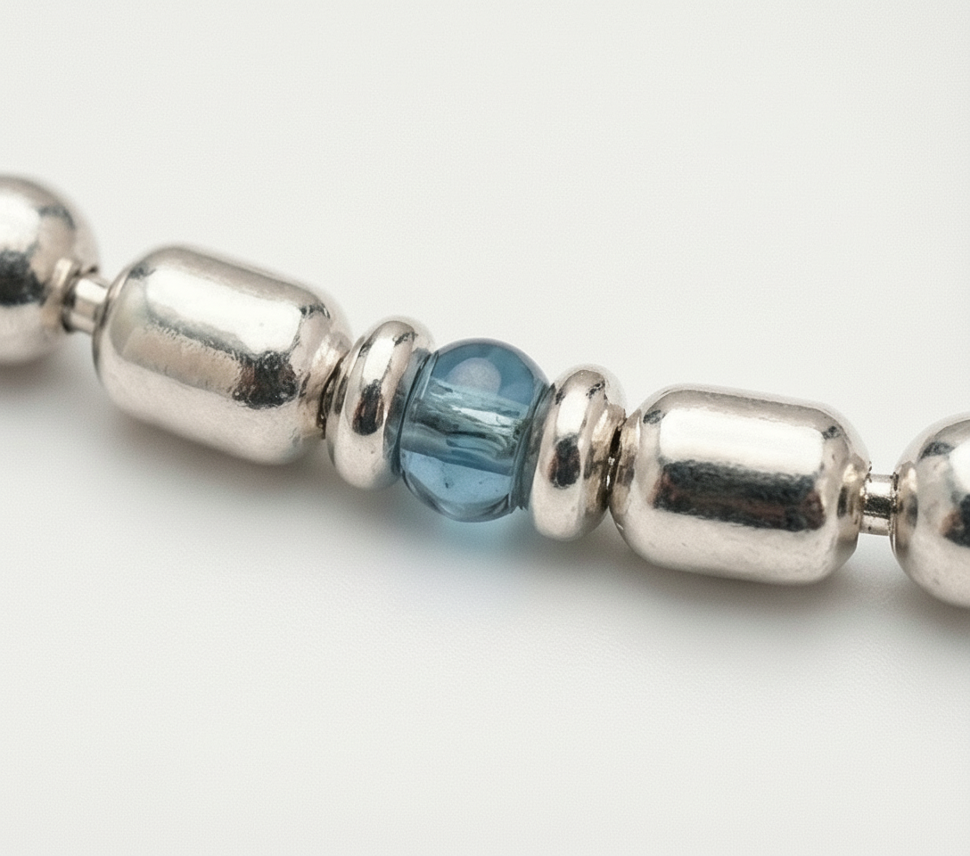 Azure Drift Anklet